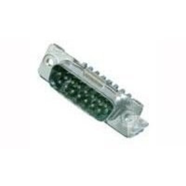 Te Connectivity D Subminiature Connector, 37 Contact(S), Female, Solder Terminal, Receptacle 1-106508-1